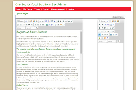 Our Custom Content Management System