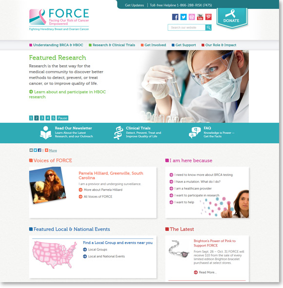 FORCE - Facing Our Risk of Cancer Empowered