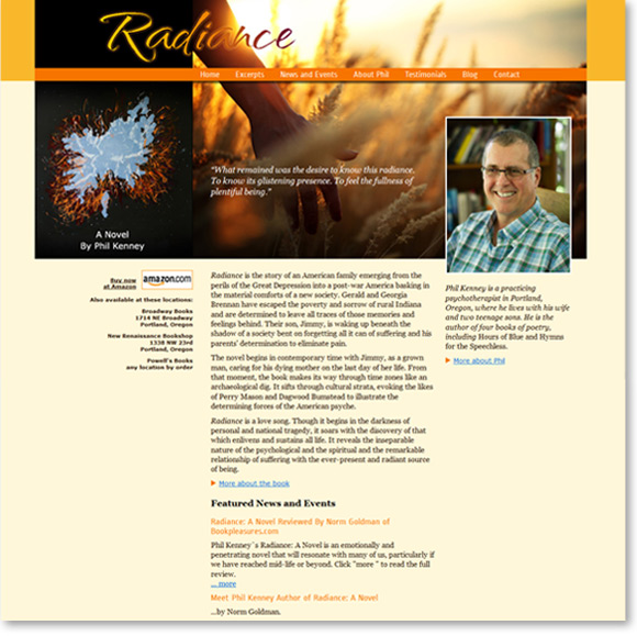 Radiance, A book by Phil Kenney